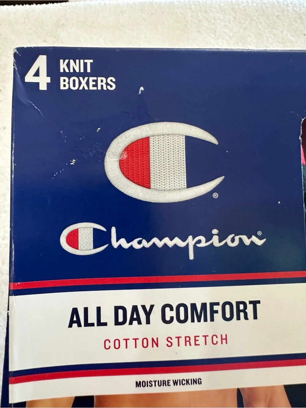 Champion Men’s All Day Comfort Cotton Stretch Boxer Briefs